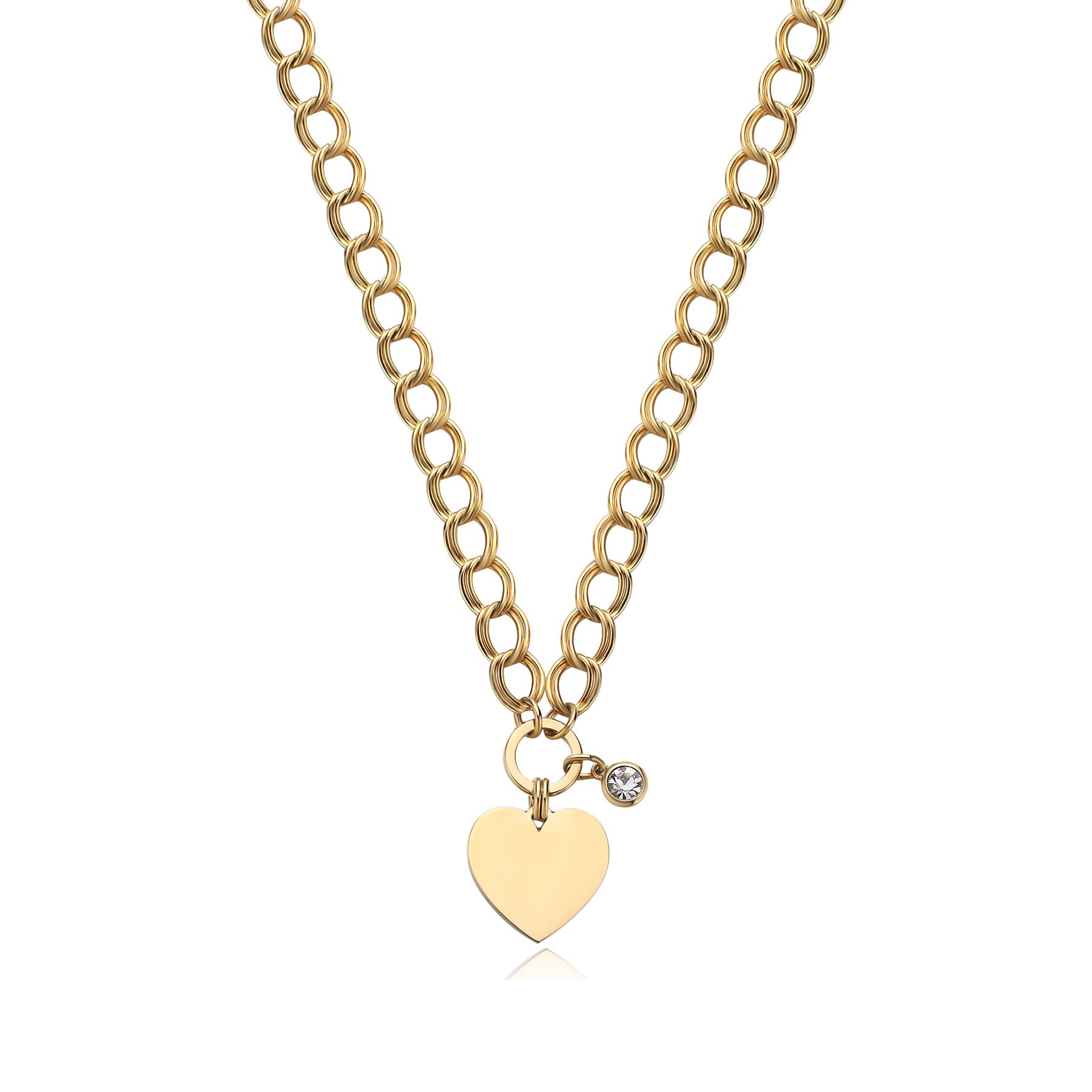 S'Agapõ Collana MY LOVE - MY LOVE - Acciaio