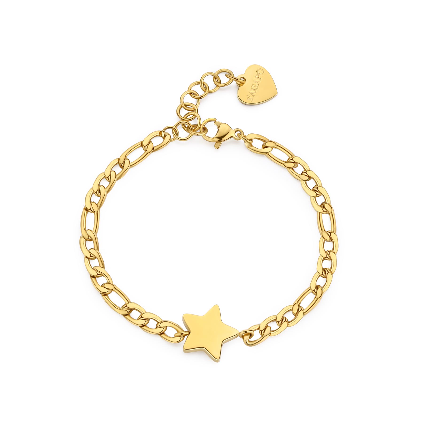 S'Agapõ Bracciale MY LOVE - MY LOVE - Acciaio