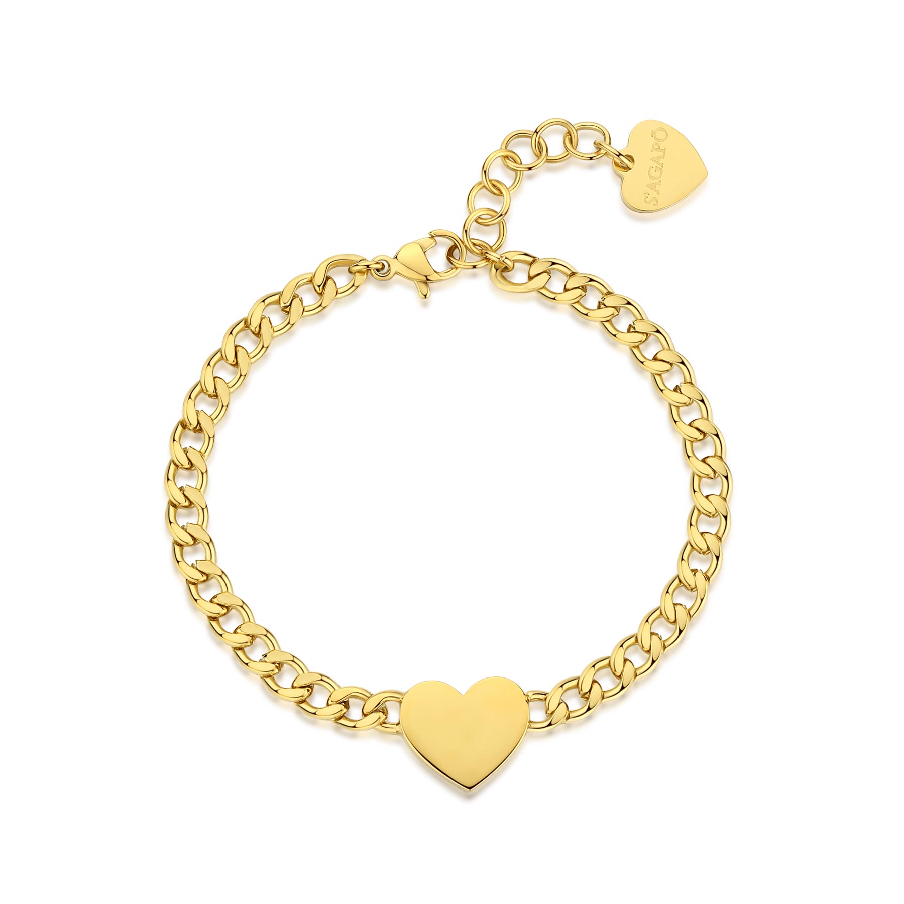 S'Agapõ Bracciale MY LOVE - MY LOVE - Acciaio