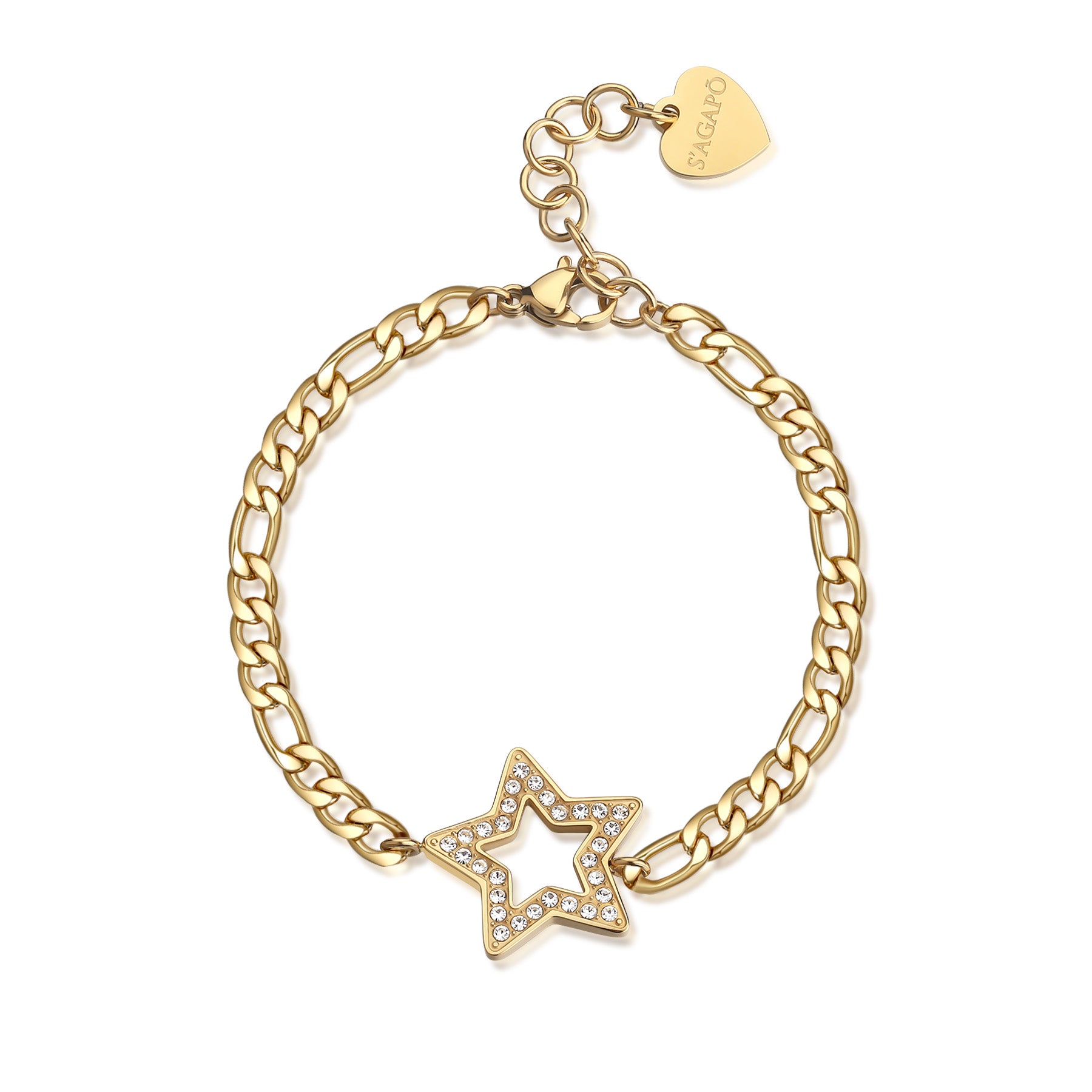 S'Agapõ Bracciale MY LOVE - MY LOVE - Acciaio