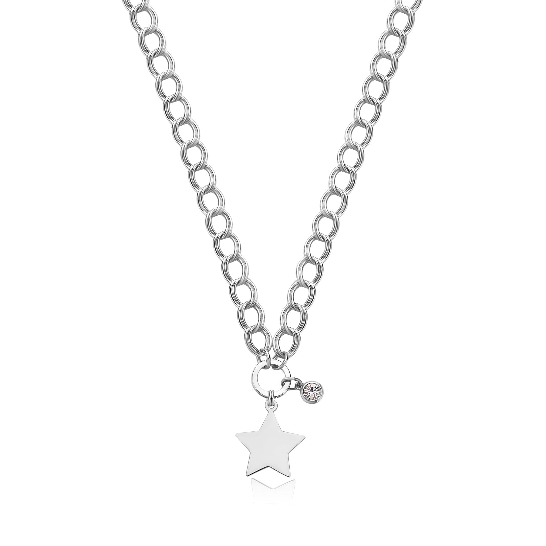 S'Agapõ Collana MY LOVE - MY LOVE - Acciaio