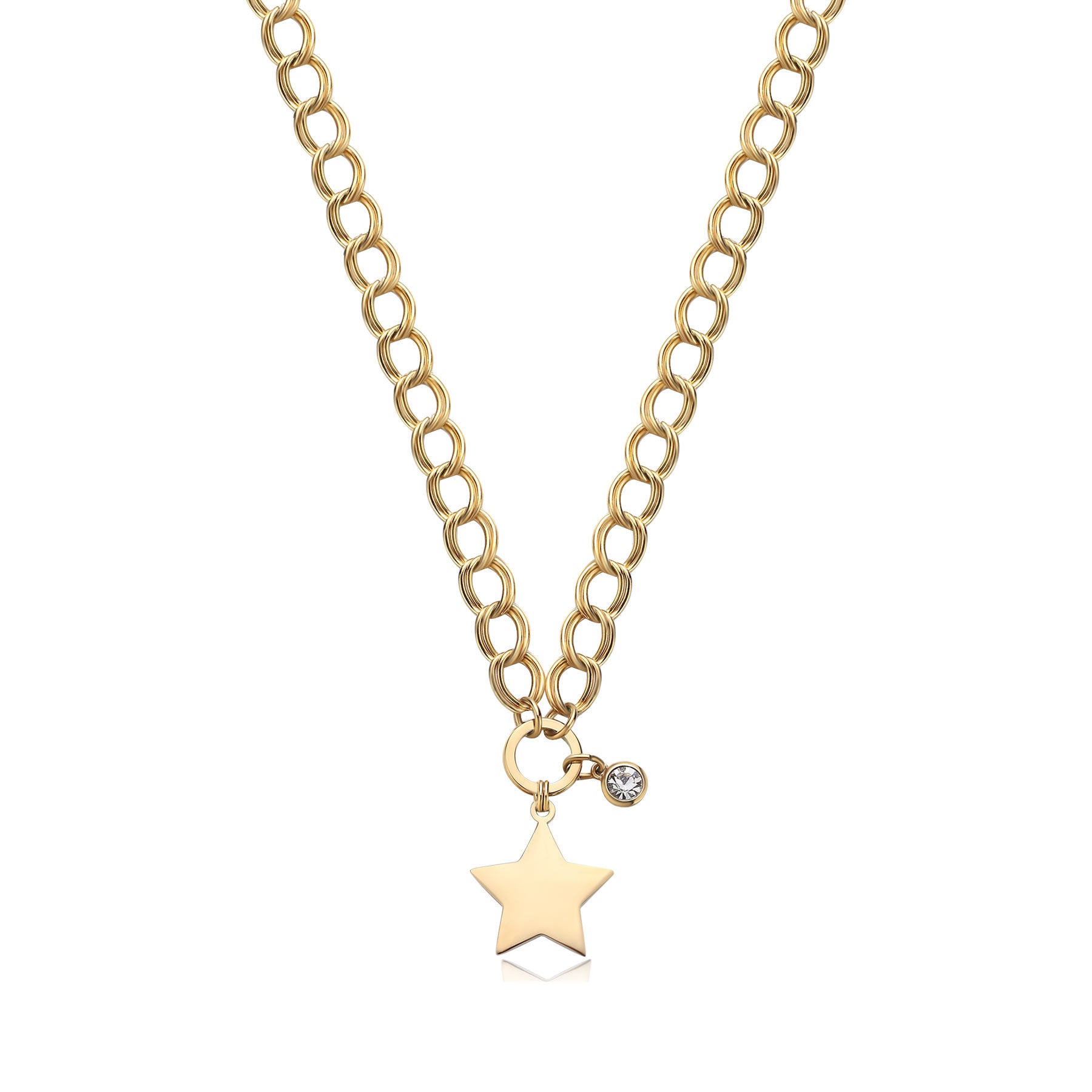 S'Agapõ Collana MY LOVE - MY LOVE - Acciaio
