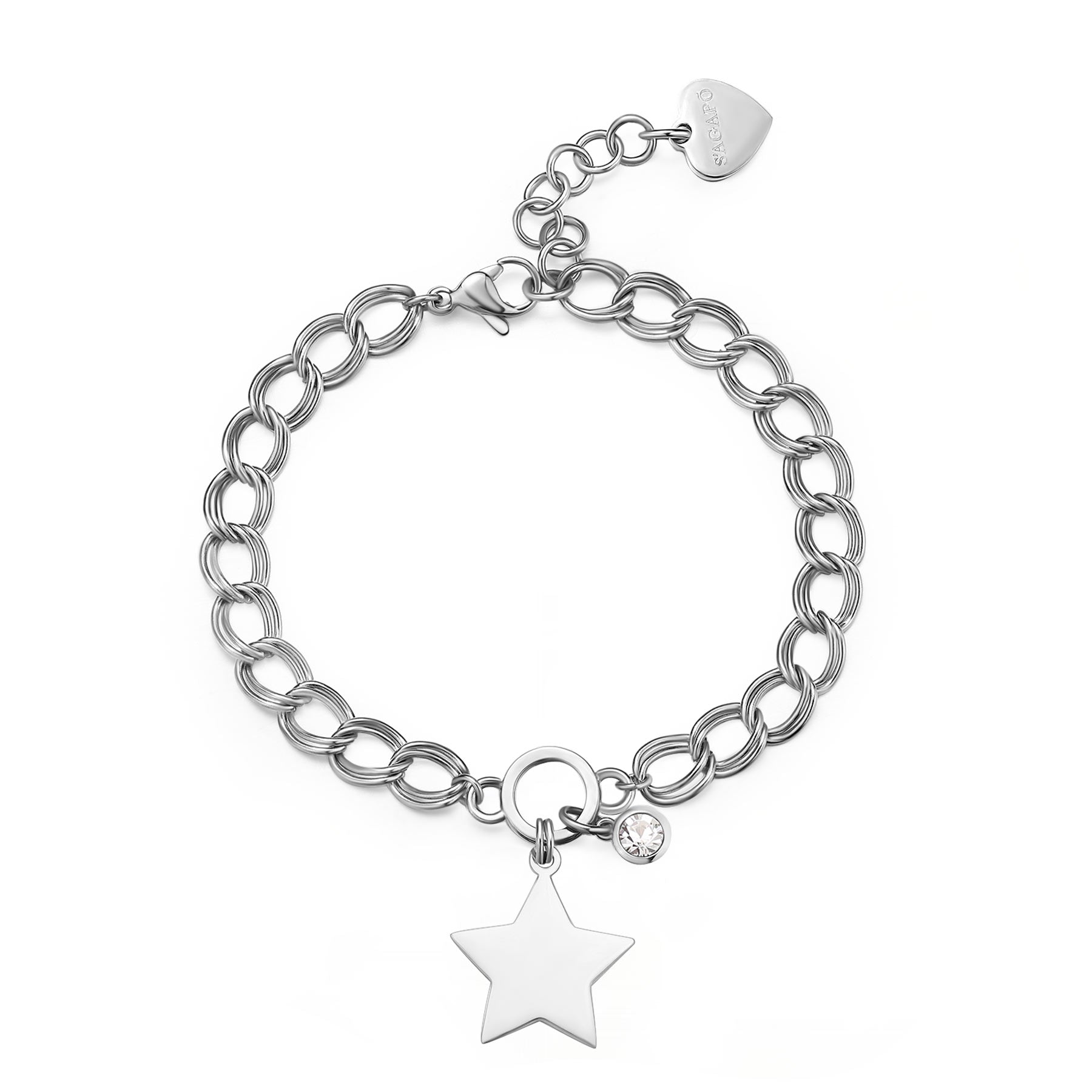 S'Agapõ Bracciale MY LOVE - MY LOVE - Acciaio