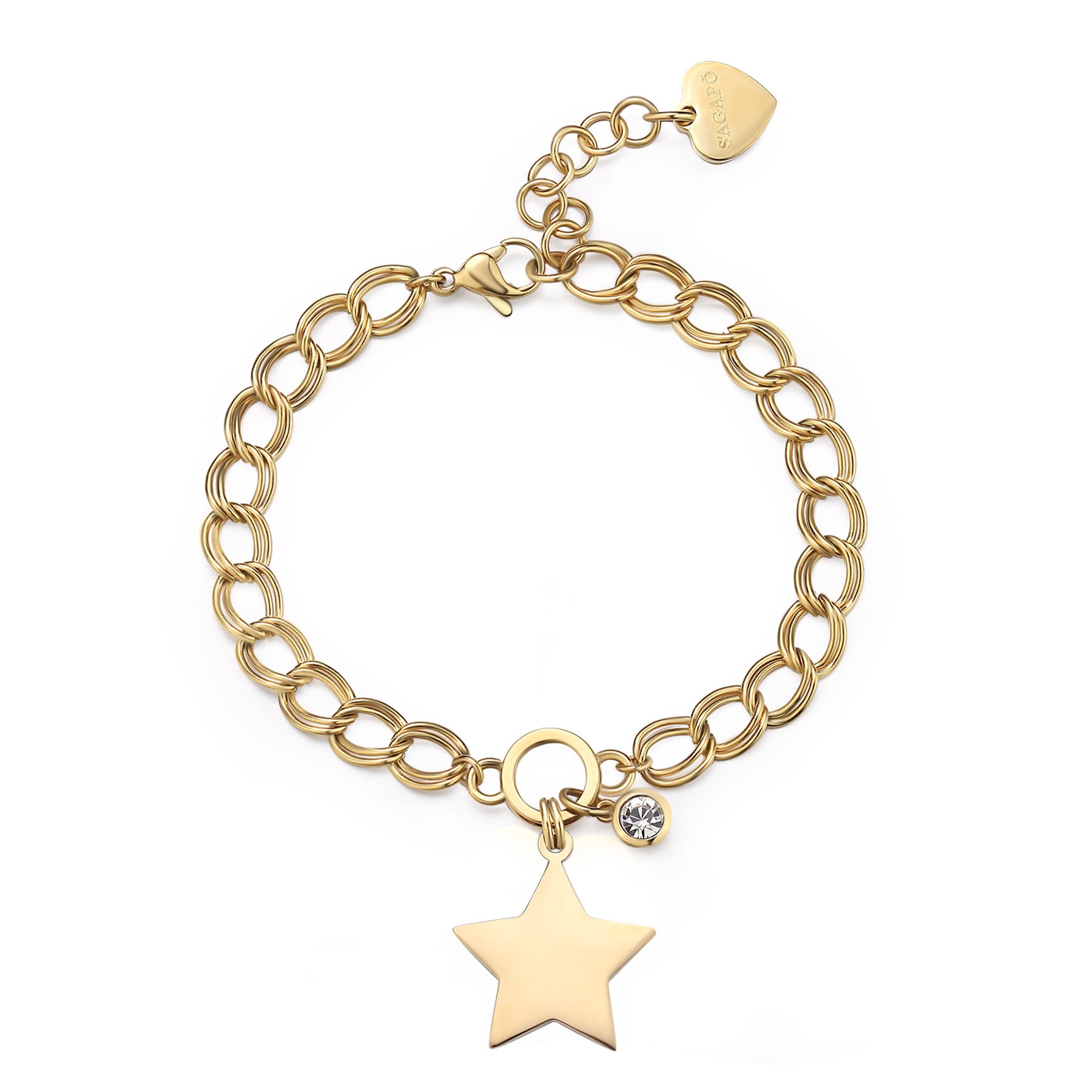 S'Agapõ Bracciale MY LOVE - MY LOVE - Acciaio