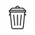 icon-black-and-white-of-a-bin png