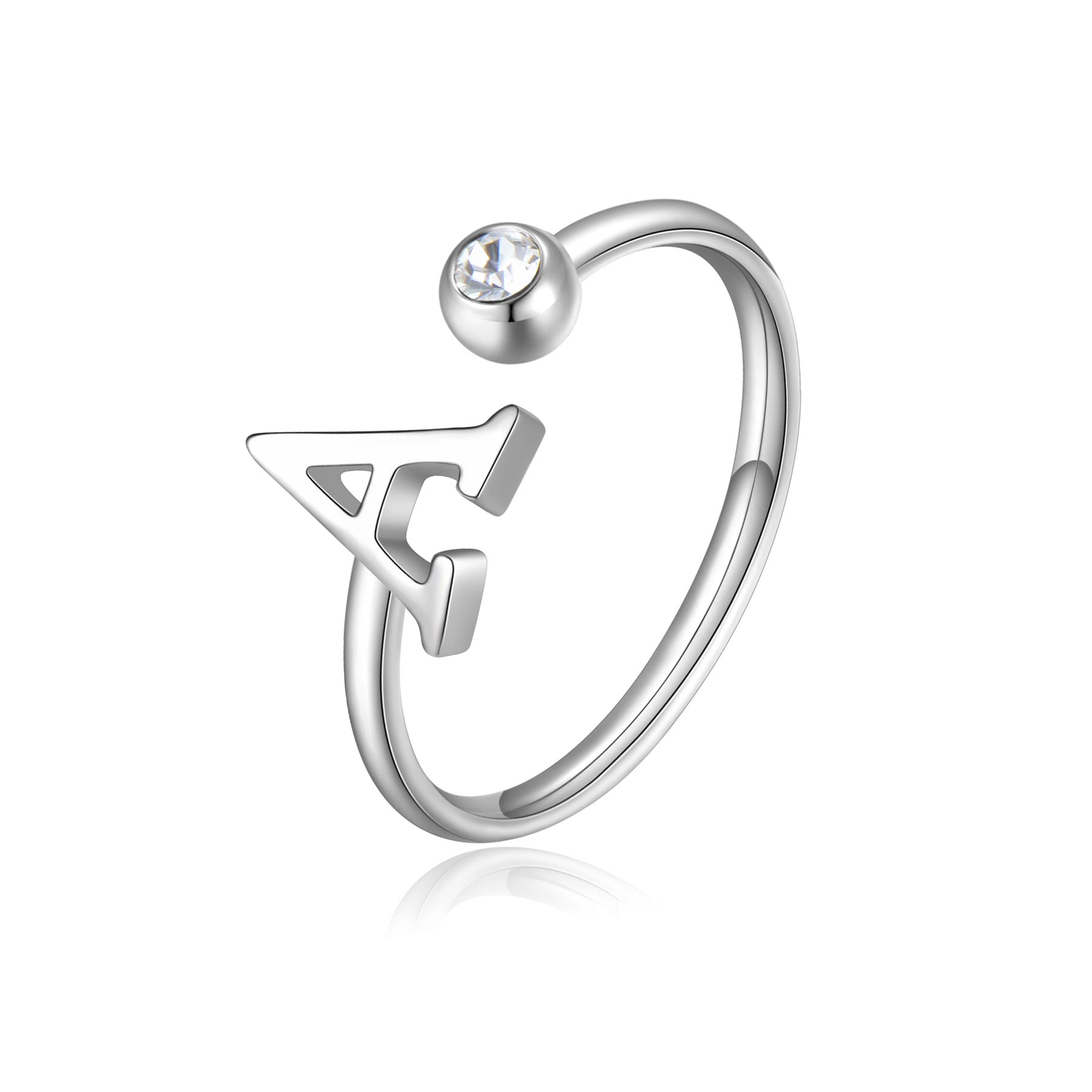 Anello lettera sale